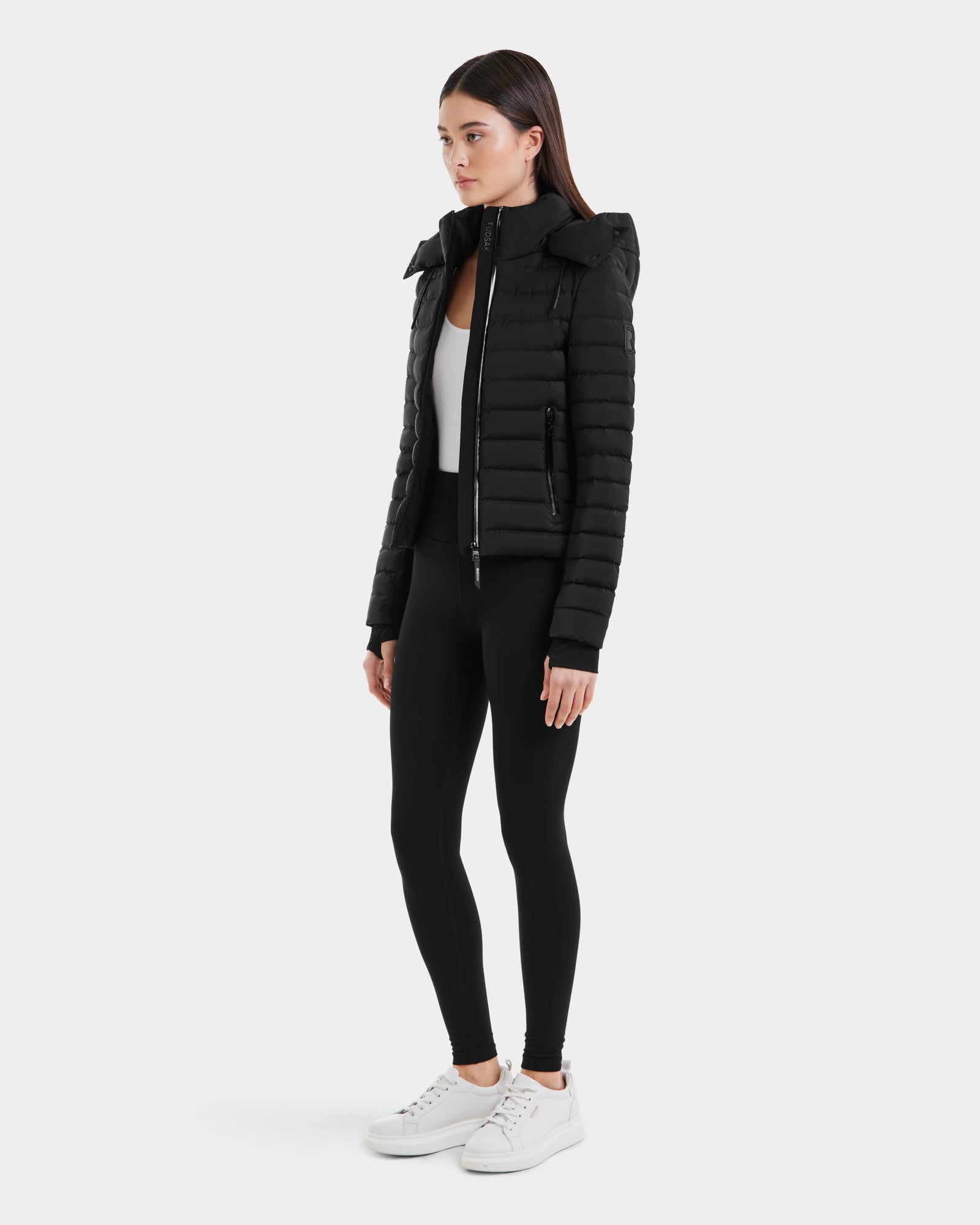Women | MARYA M Hybrid Lightweight Down Jacket | Black