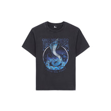 T-Shirt With Cobra Serigraphy | Women | Black Blue