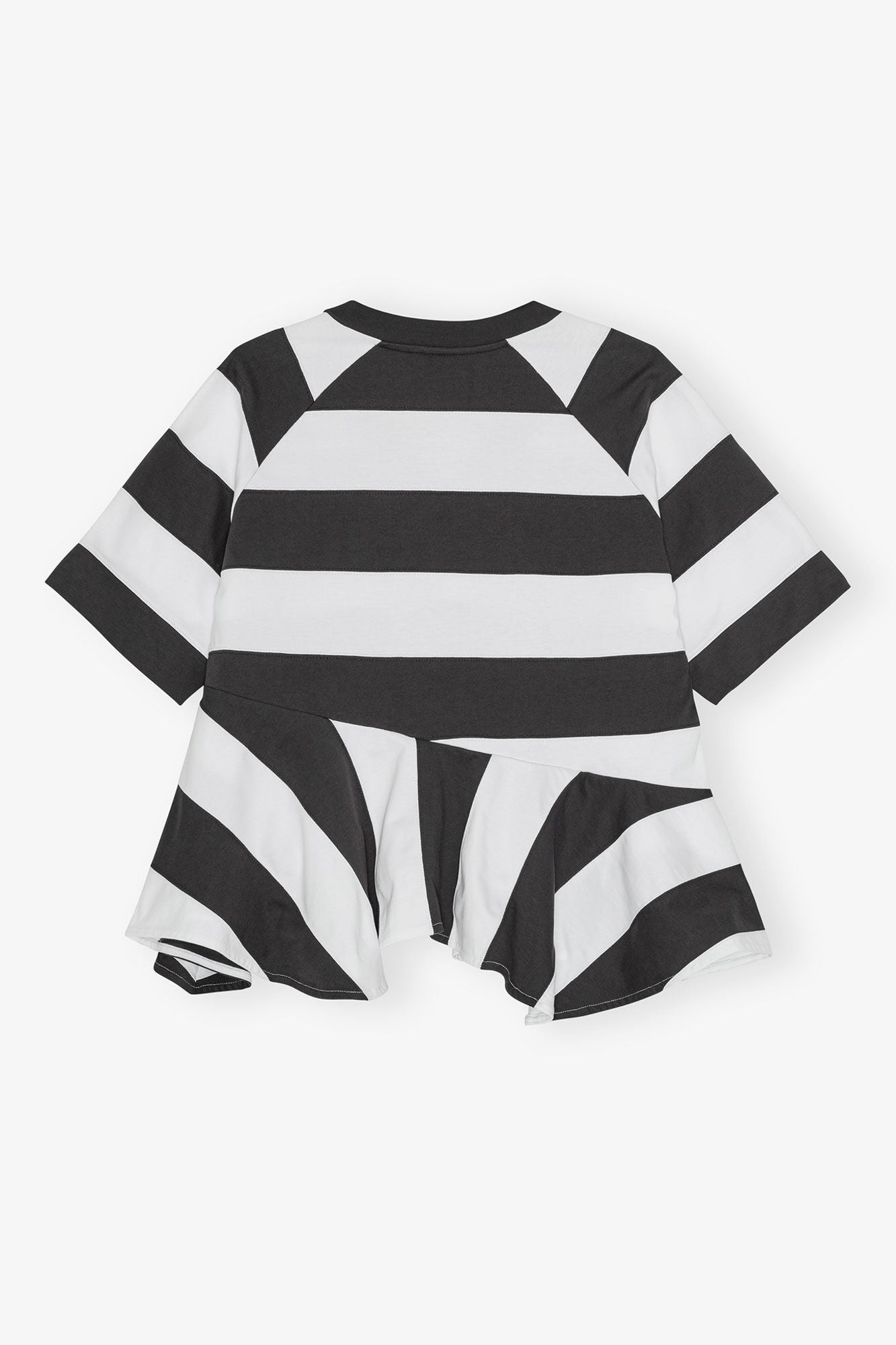 T Shirt in Heavy Cotton with Stripes | Phantom Stripe