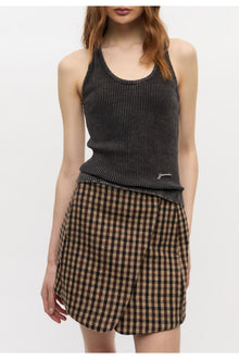 Tank Top | Black Washed