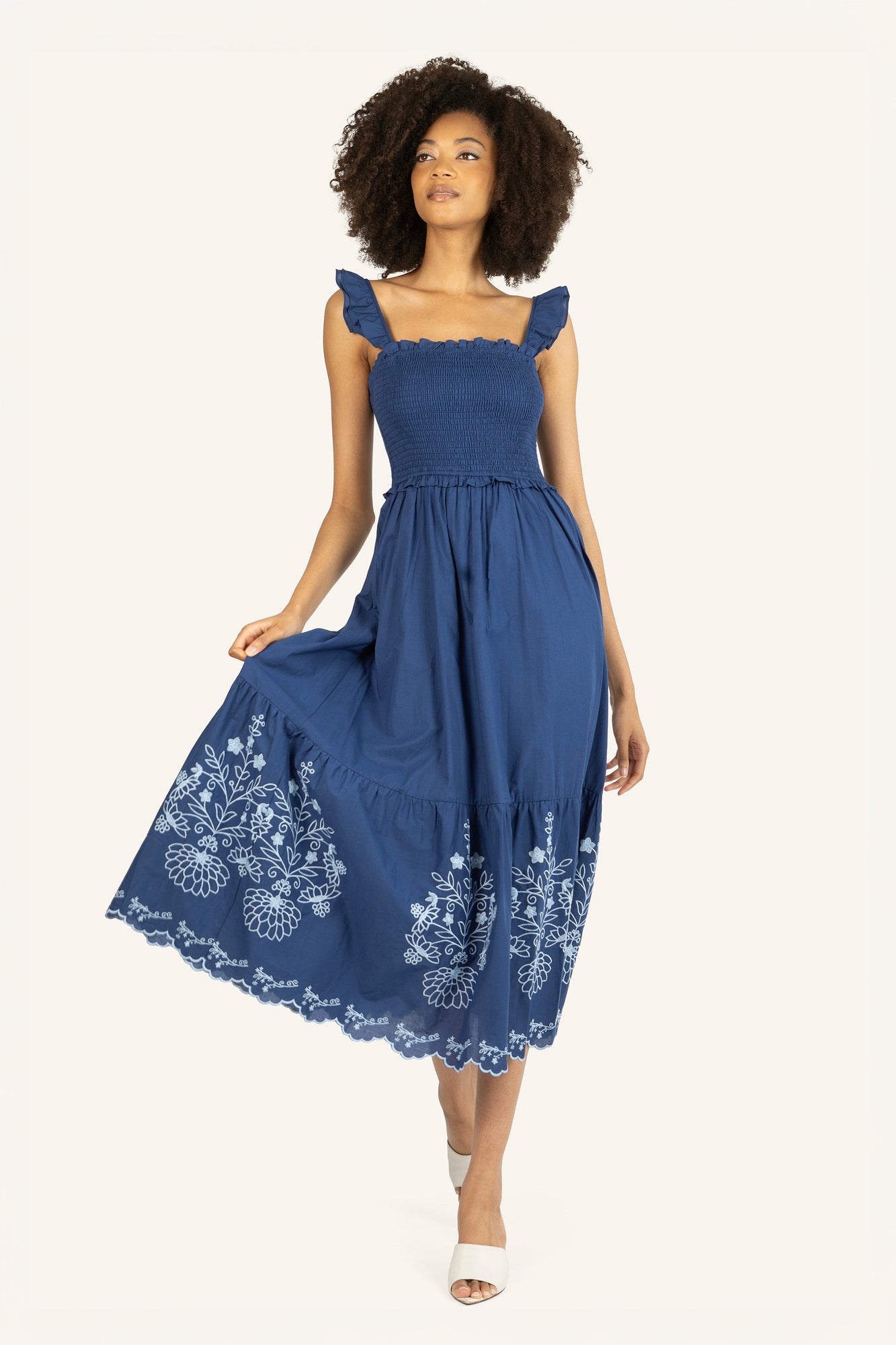 Terin Dress | Dark Navy