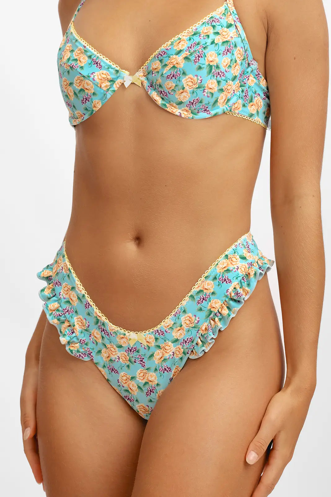 Women | Candice Ruffled Cheeky Bottoms | Terrazza