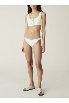 Textured Bikini Briefs | Patina Green