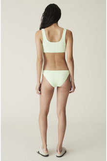 Textured Bikini Briefs | Patina Green