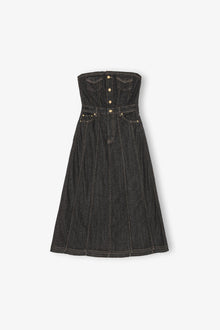Textured Midi Dress | Black