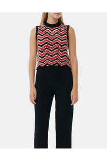 Textured Suiting Cropped Trousers | Black