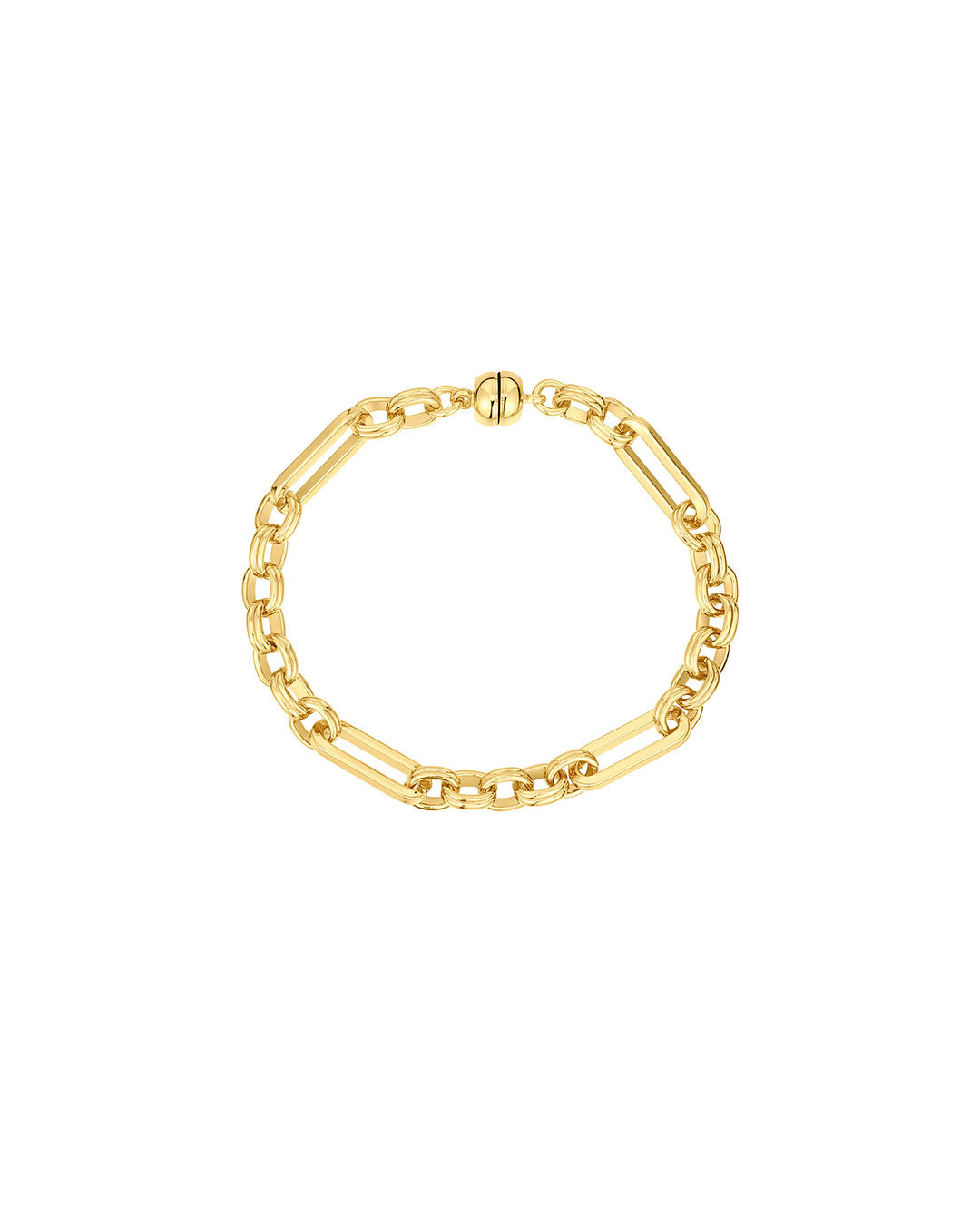 The Charlotte Link Chain Bracelet | Gold