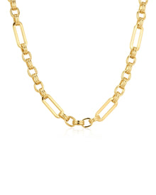 The Charlotte Link Chain Necklace | Gold