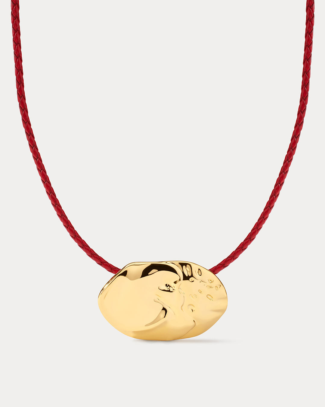 The Granada Disc Necklace | Gold