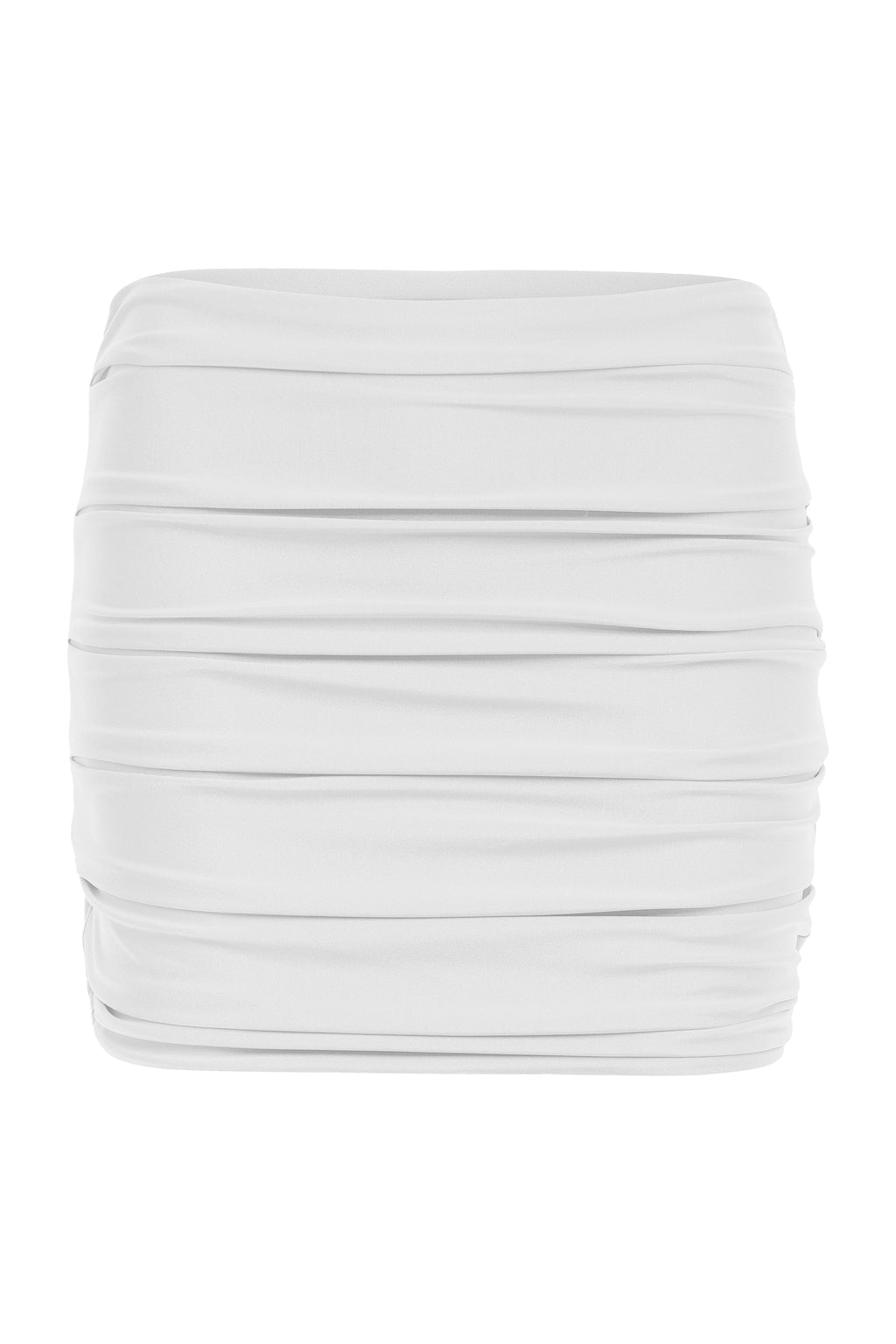 Thea Skirt | White Matte