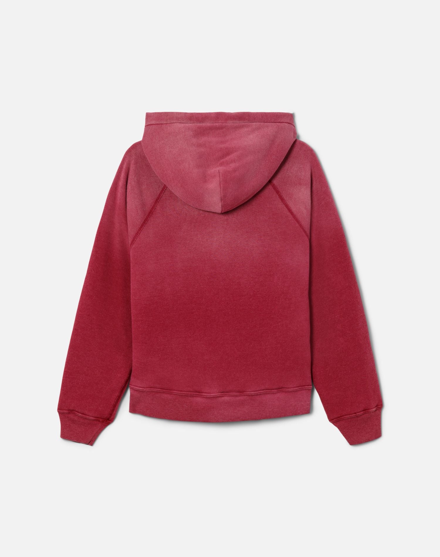 Womens | Thermal Lined Raglan Hoodie Snoopy | Faded Beet