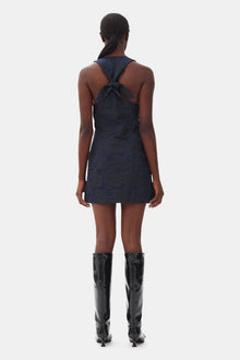 Tie Strap Mini Dress | Peacoat