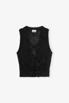 Tie String Vest | Black (V2)