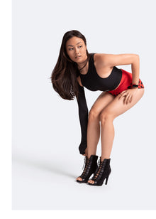 Trendy One-Shoulder Top | Black
