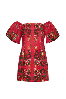 Tully Mini Dress | Gemma Scarf Pink