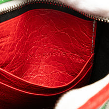 Balenciaga | Pre-Owned Lambskin Bazar Crossbody | Green