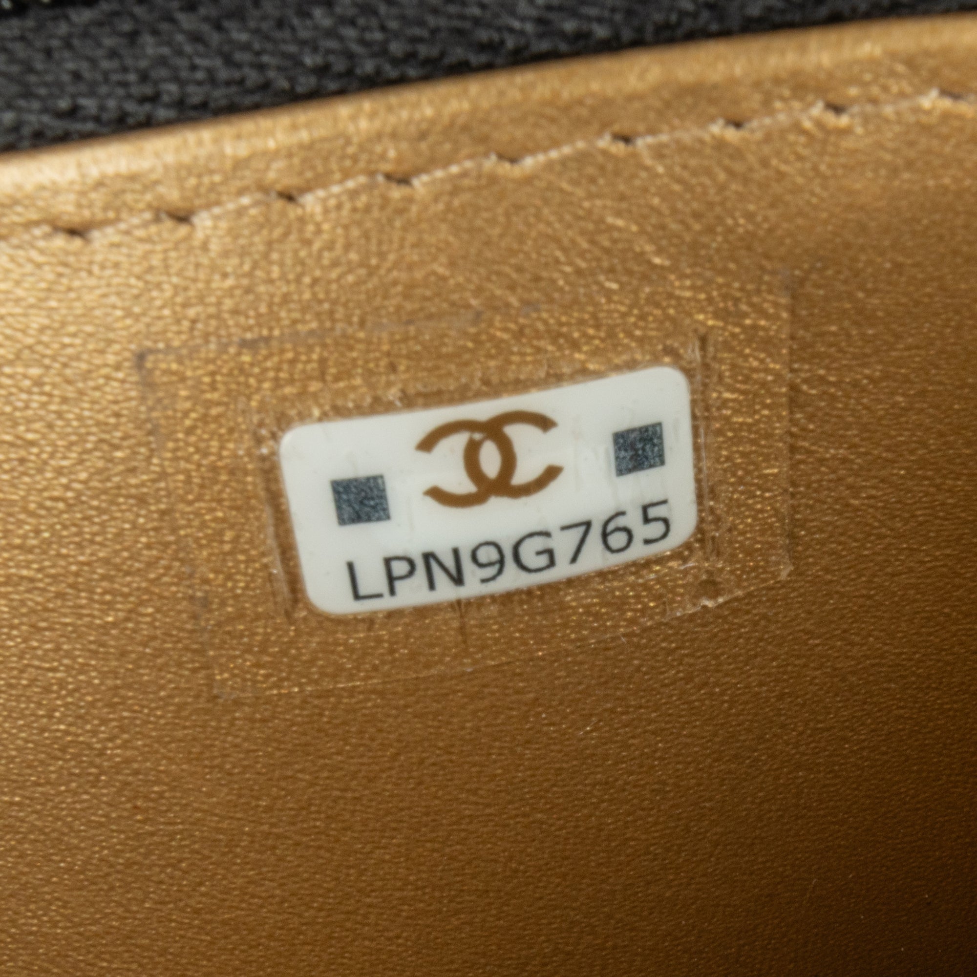 Chanel | Pre-Owned Quilted Calfskin Strass Clutch With Chain Flap | Black