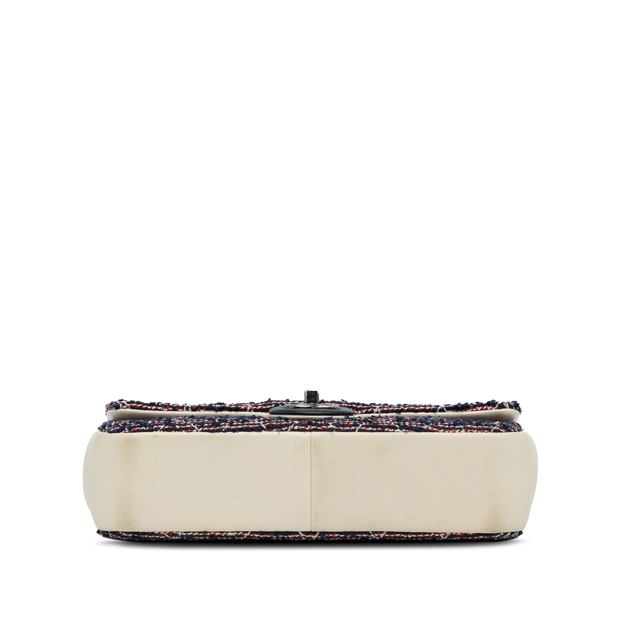 Chanel | Pre-Owned Small Airlines Tweed Flap | Blue