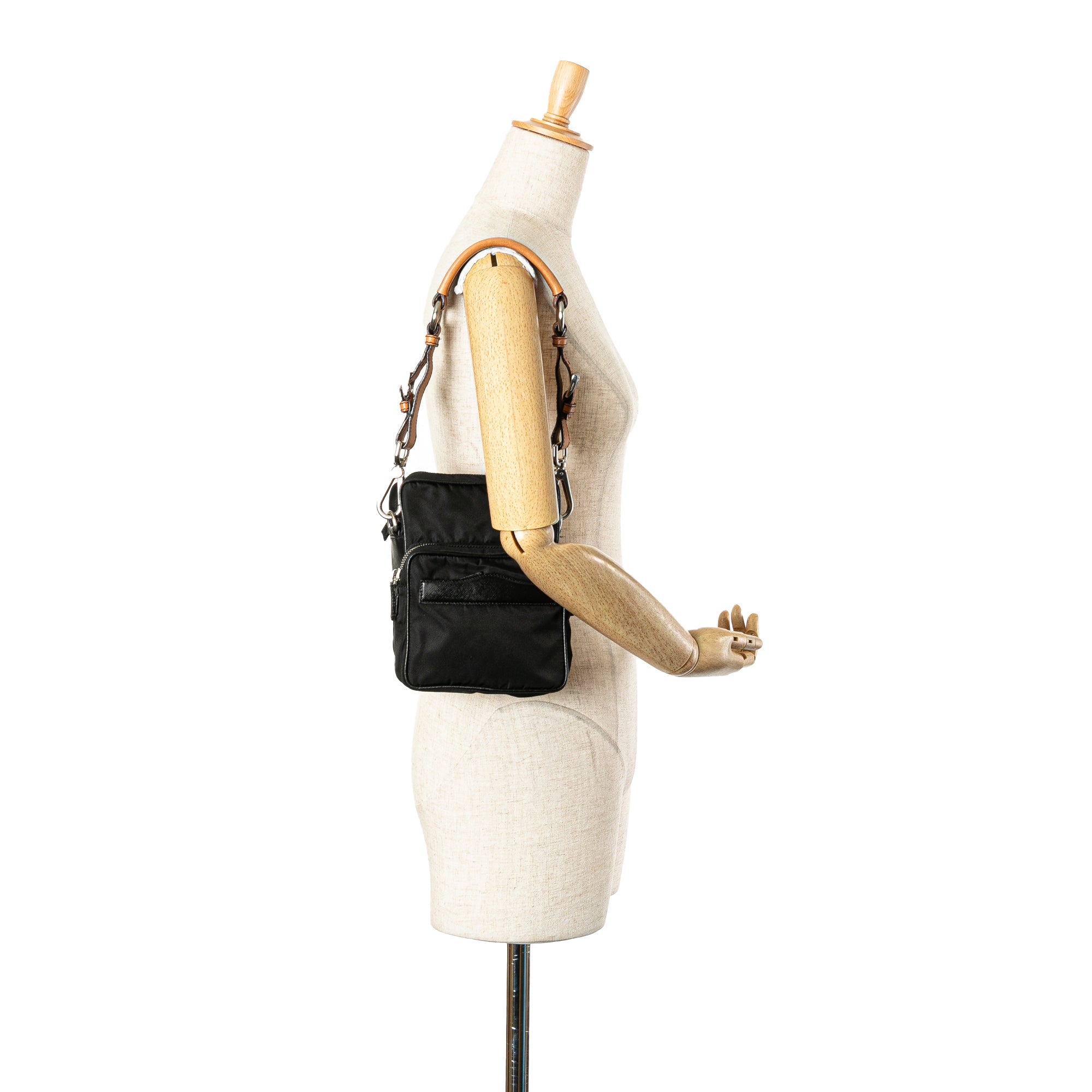 Prada | Pre-Owned Re-Nylon Shoulder Bag | Black