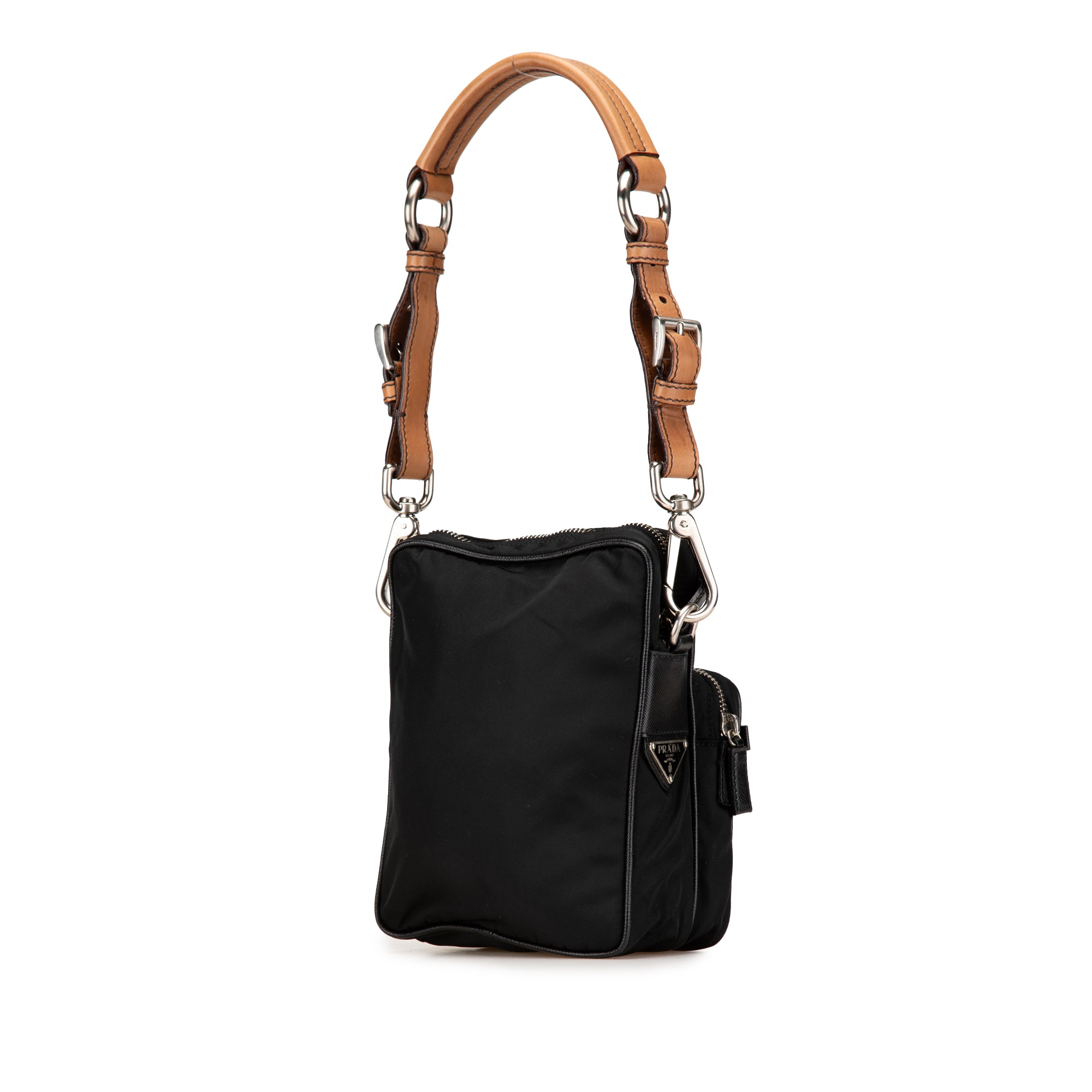 Prada | Pre-Owned Re-Nylon Shoulder Bag | Black