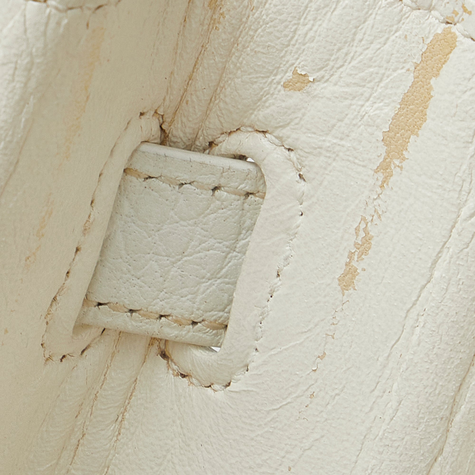 Hermes | Pre-Owned Clemence Birkin 30 | White