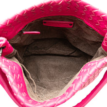 Bottega Veneta | Pre-Owned Nappa Intrecciato Bucket Bag - I | Pink/Hot Pink