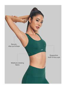 Ultimate Mesh Top | Dark Moss