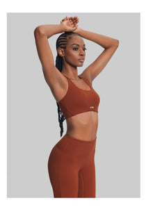 Ultimate Mesh Top | Rust Brown