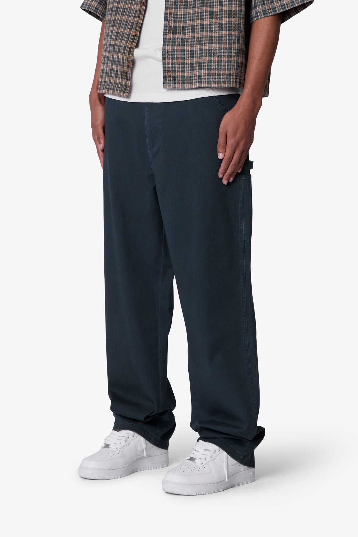 Ultra Baggy Chino Pants | Green