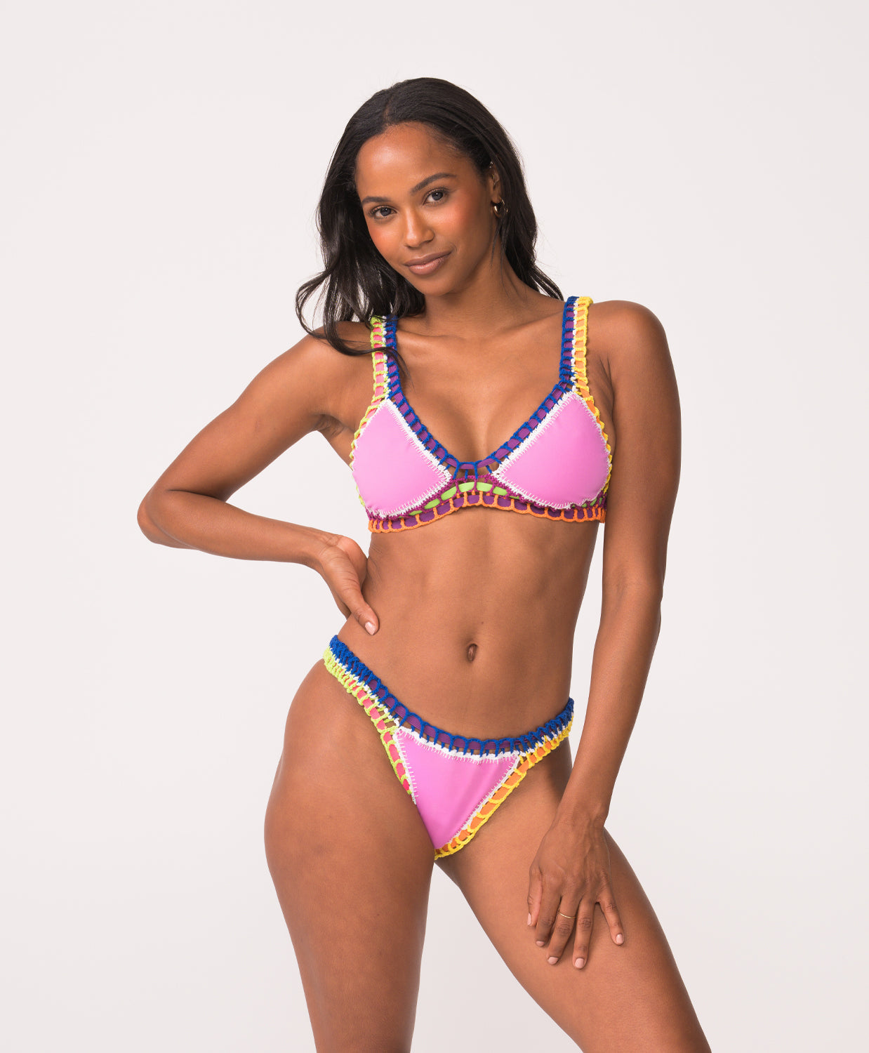 Women | Ferrarini by PQ Swim Crochet Bottom | Ultraviolet