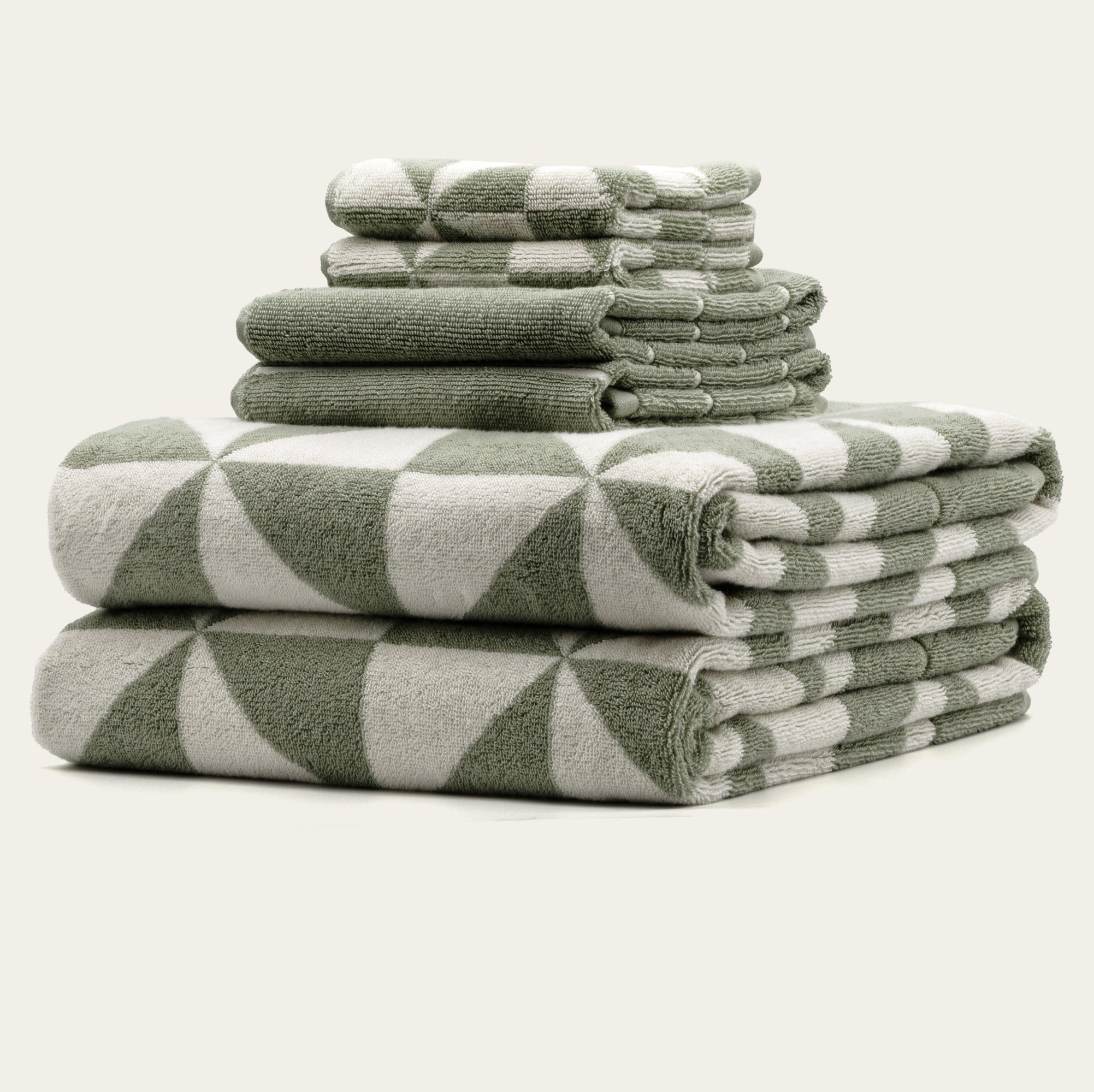 Umbra Australian Cotton Towels | Sage/Ecru