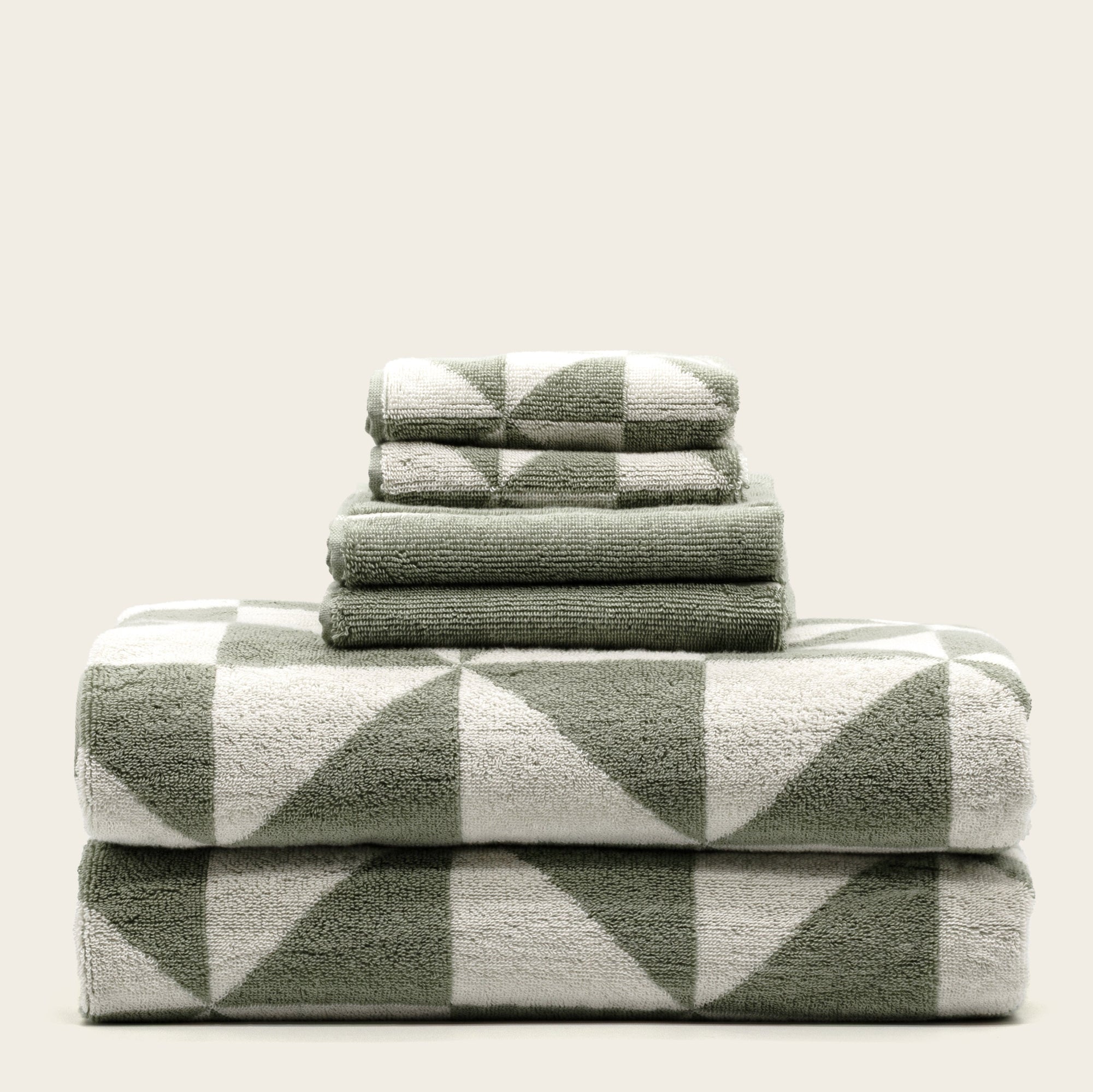 Umbra Australian Cotton Towels | Sage/Ecru