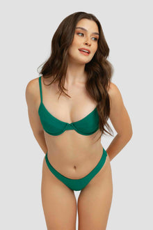Women | Underwire Top | Amsterdam Green