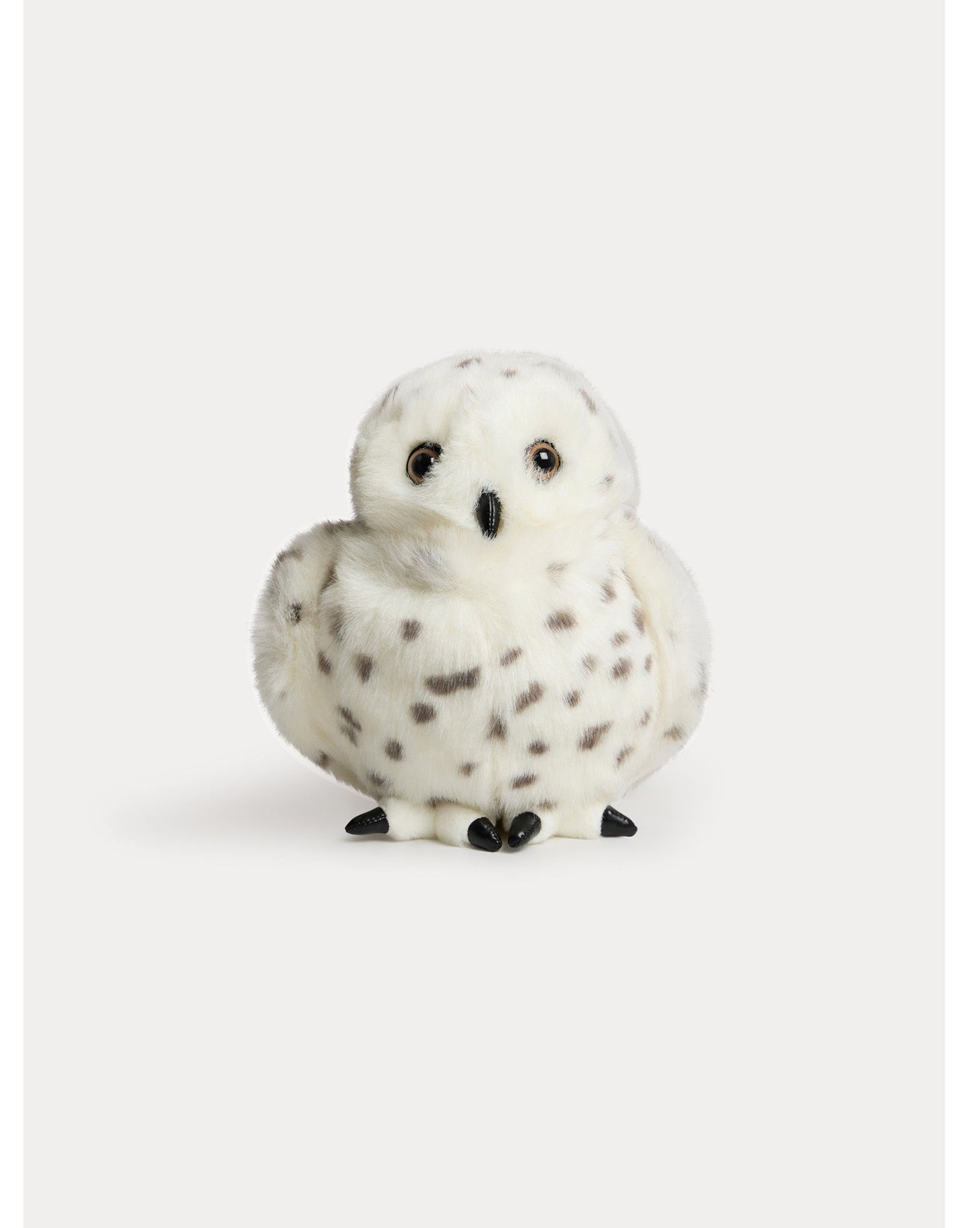 Unisex | Snowy Owl Stuffed Toy | White