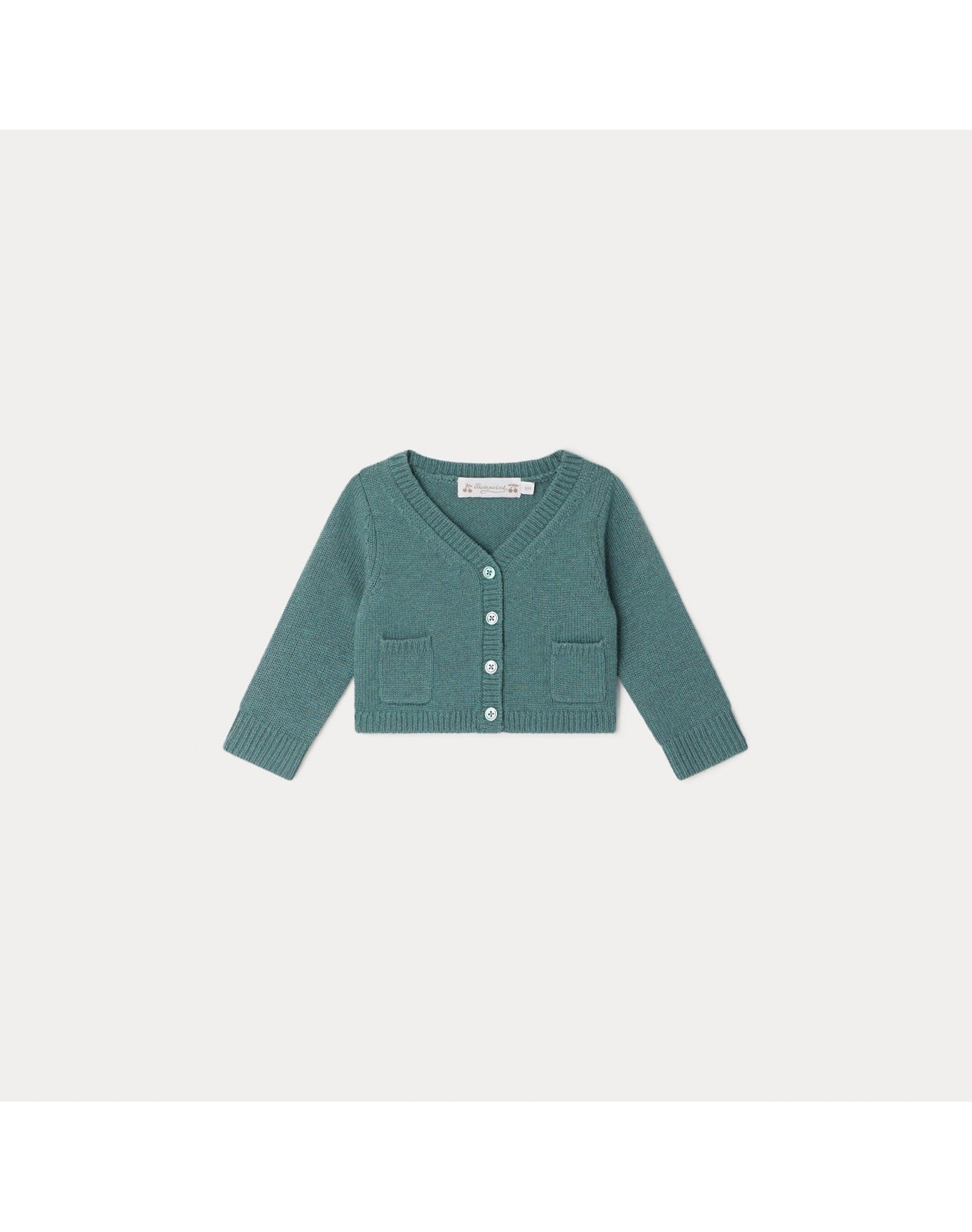Unisex | Tahiel Cardigan | 6M-12M | Verdigris