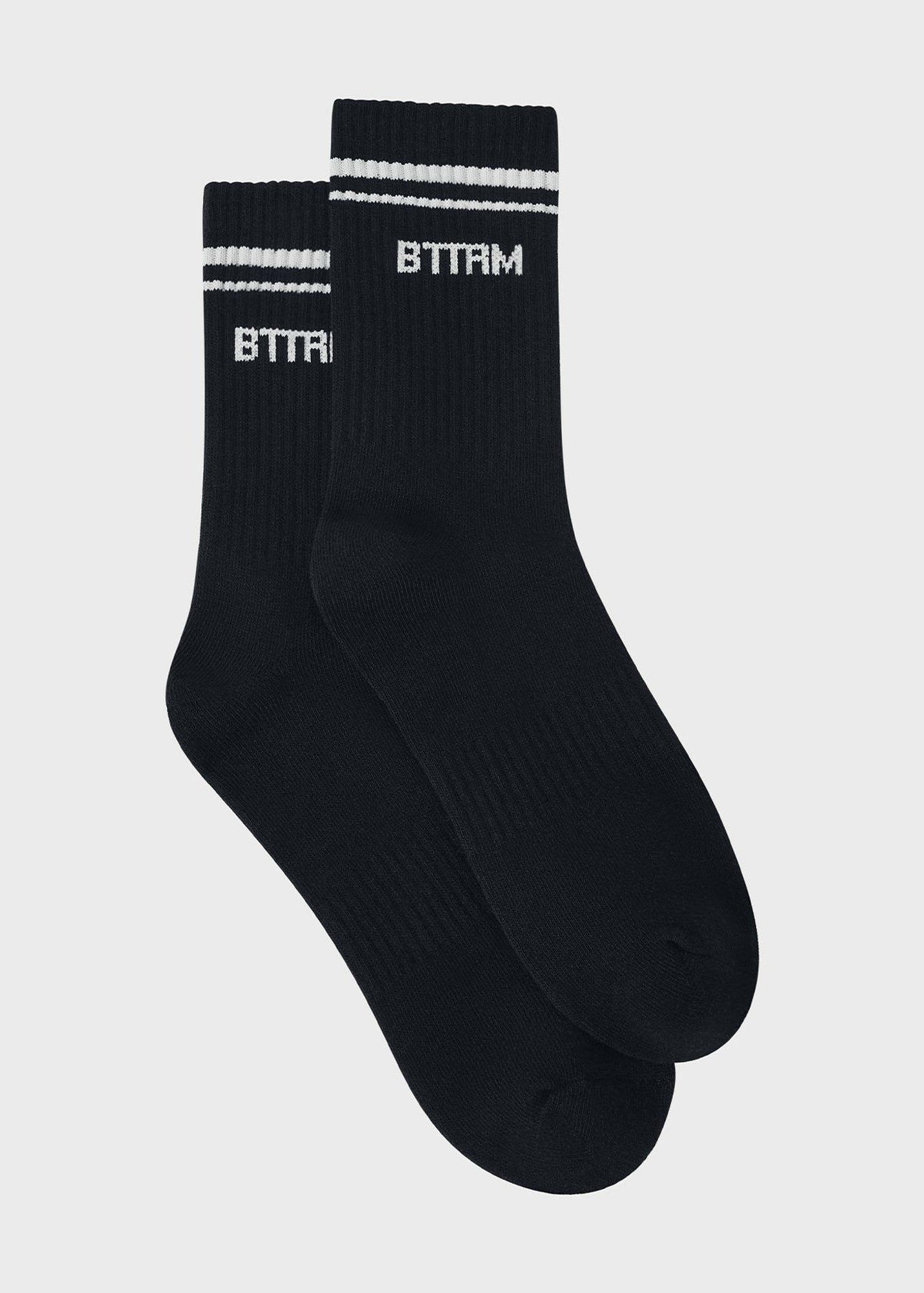 Unisex Half-Crew Socks | Black
