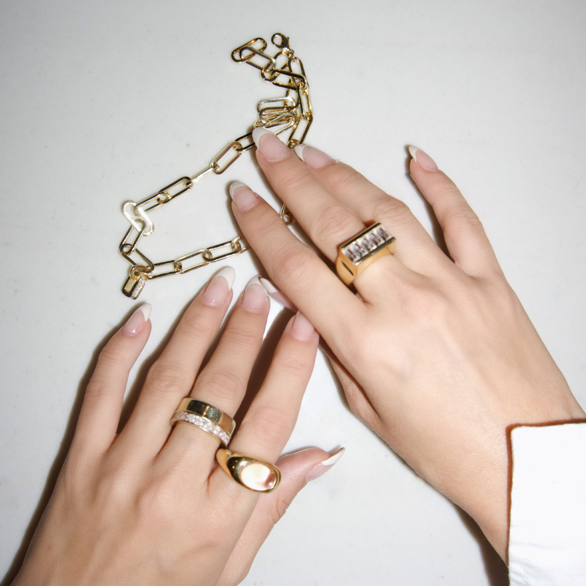 The Bordeaux Ring | 18K Yellow Gold-Plated