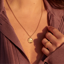The Textured Bird Pendant Necklace (Emily Didonato X Argento Vivo) | 18K Yellow Gold-Plated
