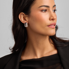 Margo Earring | Rhodium-Plated Brass