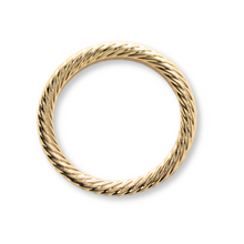 Twisted Whitney Bangle | 18K Yellow Gold-Plated