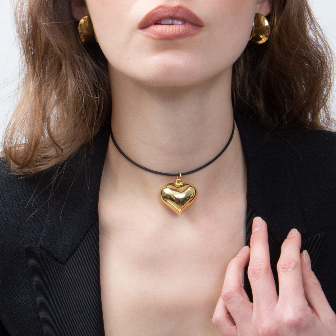 Cuore Necklace | 18K Yellow Gold-Plated