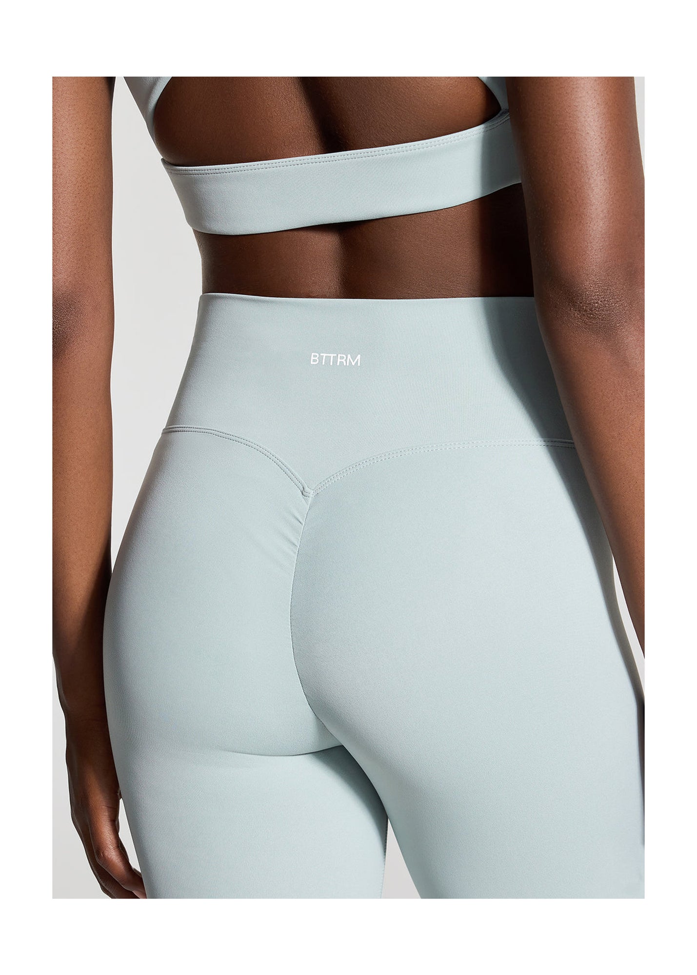 V-Cut Scrunch Leggings | Mist