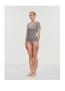V-Neck T-shirt | Cool Gray