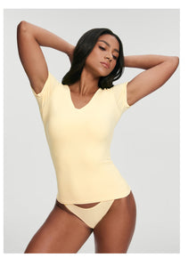V-Neck T-shirt | Lemon Meringue