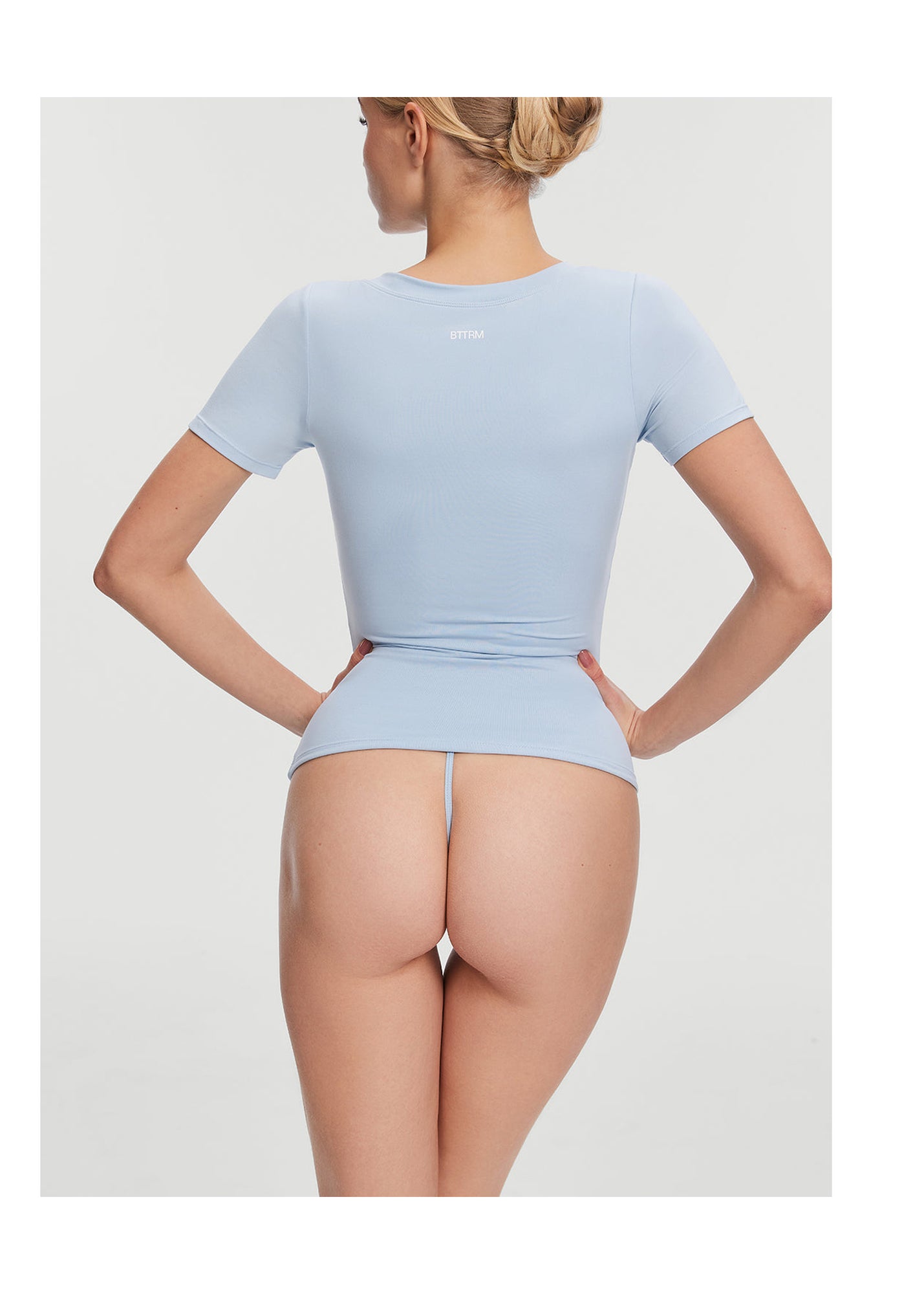 V-Neck T-shirt | Sky Blue