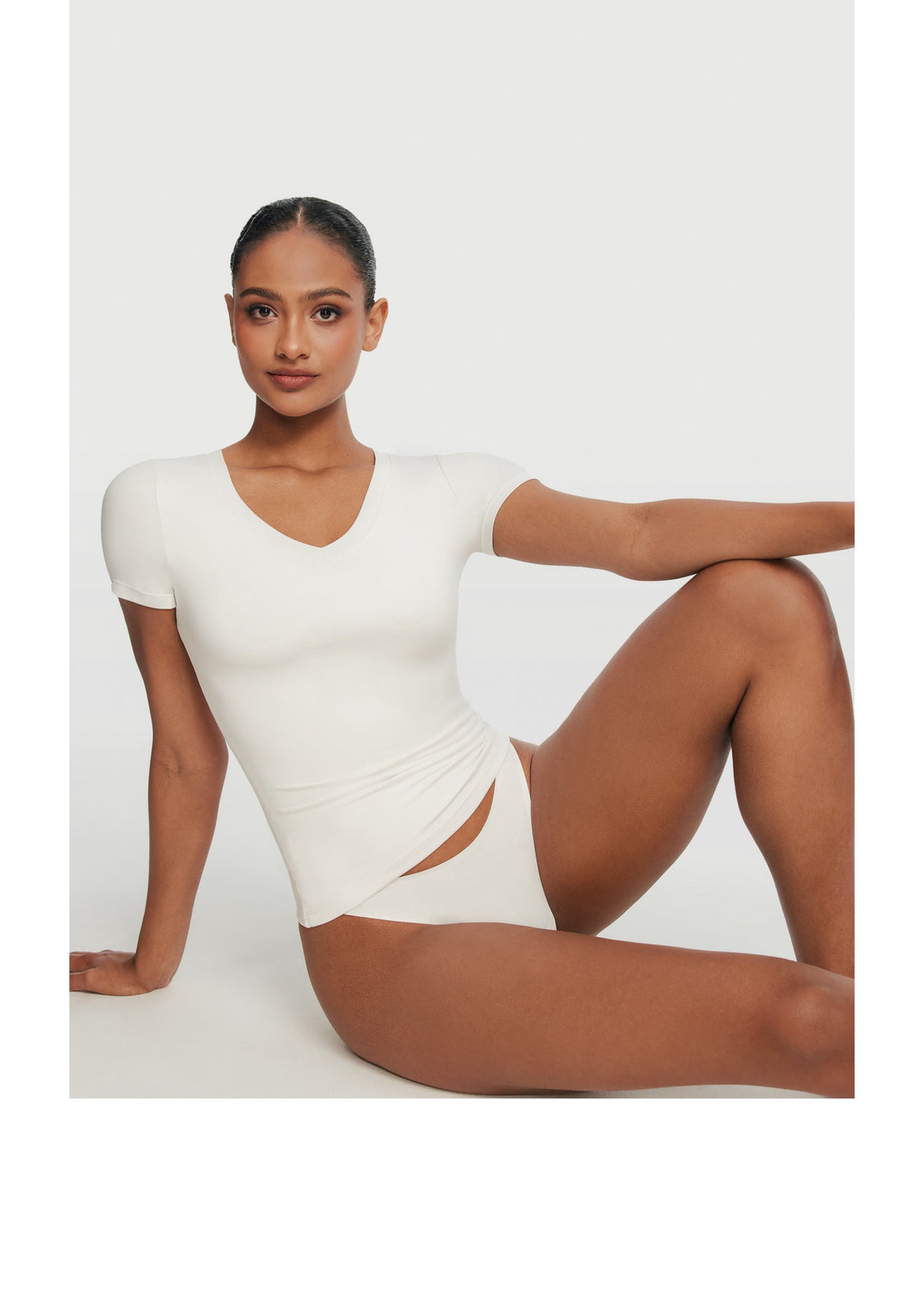 V-Neck T-shirt | White