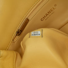 Chanel | Pre-Owned Quilted Lambskin Chain Is More Flap | Yellow