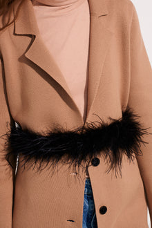 Valentine Feather Belt | Black
