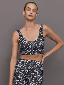 Varley | Form Elsie Bra | Ink Block Floral