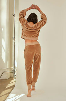 Velour Sweatpant | 70's Gold